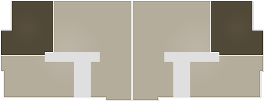 Apartamente cu 2 camere tip B - pozitionare