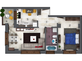 Apartamente noi Iași cu 2 camere